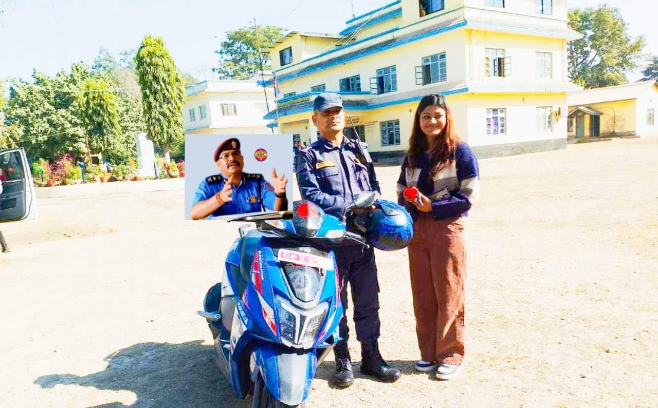 दाङमा एसपी वली आएदेखि धमाधम हराएको सवारी साधन फेला पारी बुझाउदै