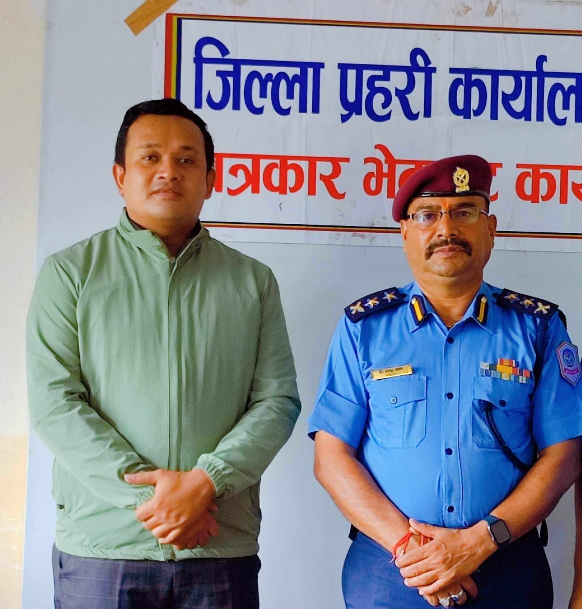 निर्वाचनमा उत्कृष्ट उच्च मुल्यांकनबाट दाङका एसपी वीरबहादुर वली :(पुरस्कृत)