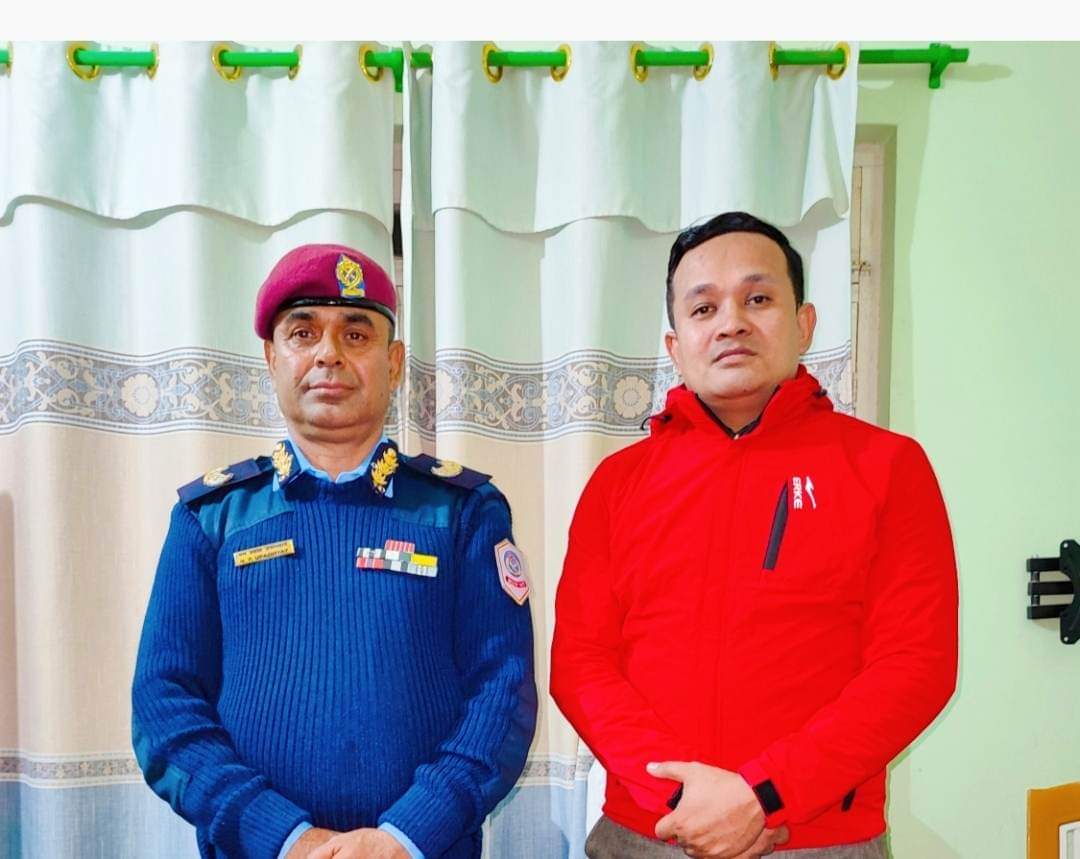सरकारले दिएको जिम्मेवारी पुरा गर्ने प्रहरी संगठनको दायित्व हो डिआईजी :उपाध्याय