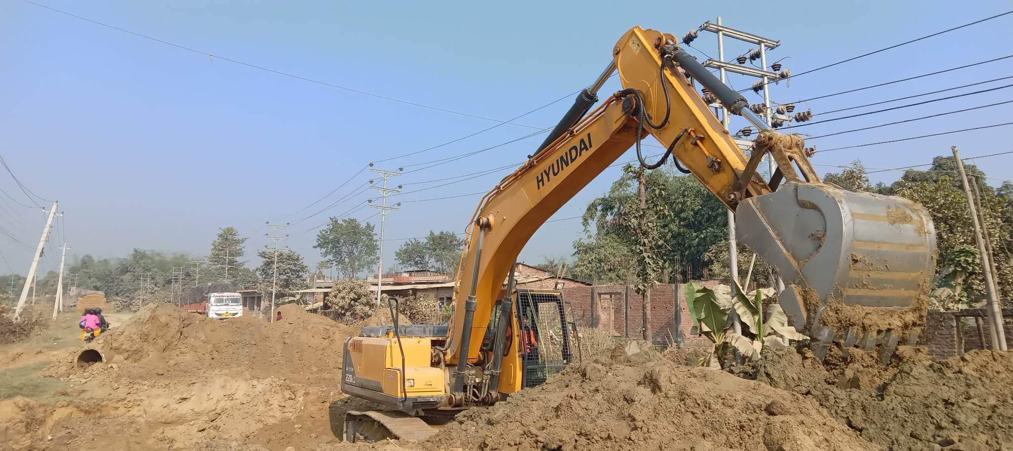 पश्चिम नवलपरासीमा सञ्चालीत दुई ठुला निमार्ण योजनाको कामले गति लियो