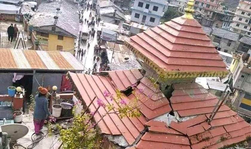 आजको भूकम्पले बाजुरामा एक जनाको मृत्यु, दुई दर्जन जति घरमा क्षति