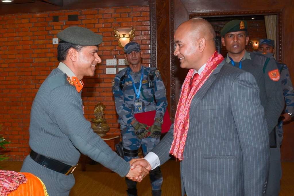 सशस्त्र प्रहरी आईजिपी राजु अर्याल सोमबार दक्षिण सुडान प्रस्थान :