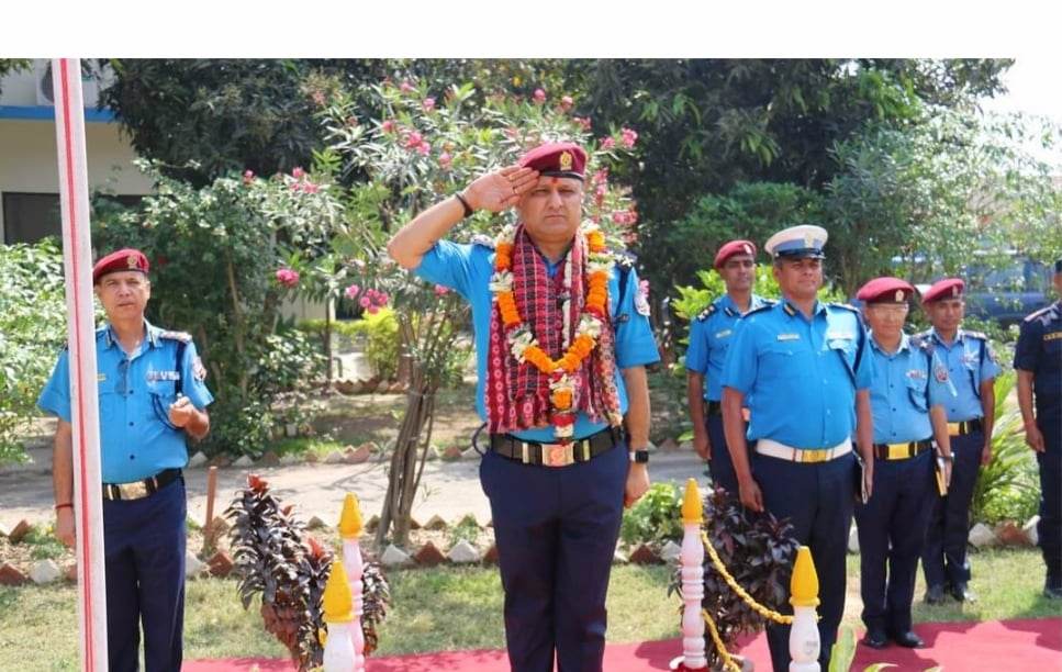 कोशी प्रदेश प्रहरी प्रमुखको कमाण्ड सम्हाले एसएसपी राजेशनाथ बास्तोला