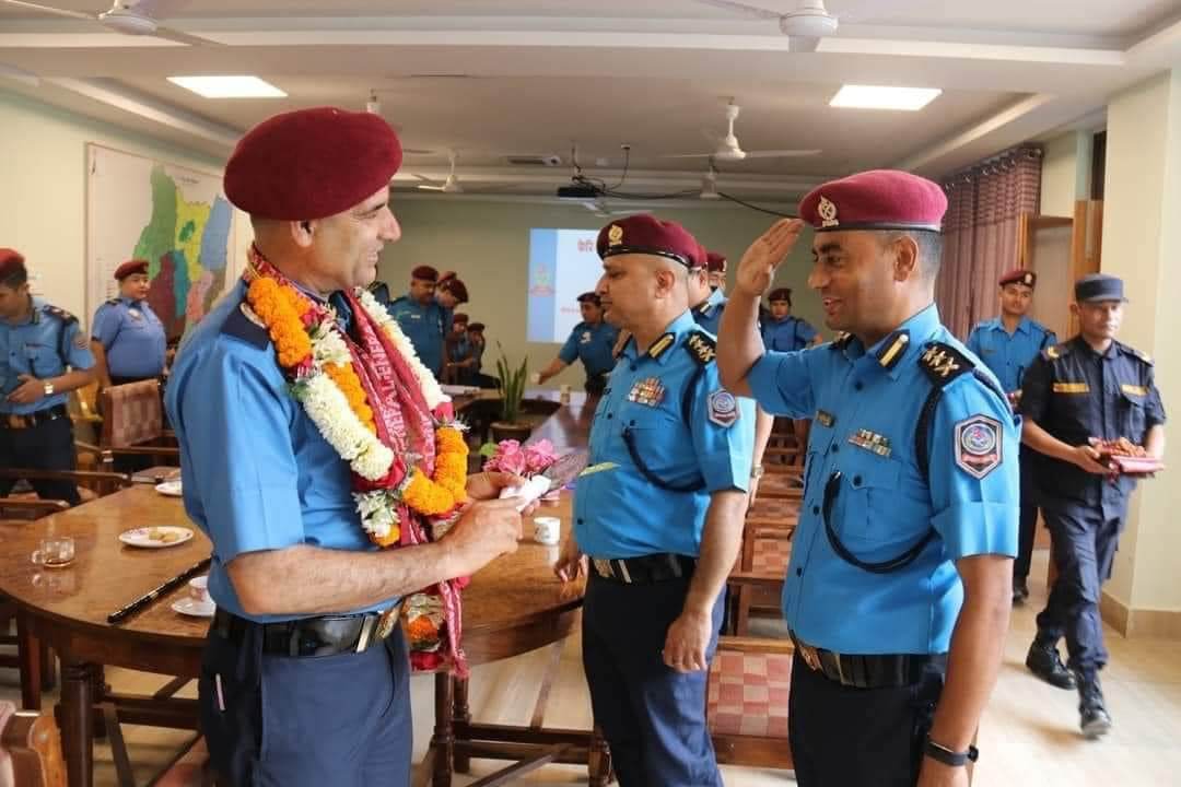 एआईजी पदमा बढुवा हुनुभएका ज्ञवाली कोशी प्रदेश प्रहरी कार्यालयबाट बिदाई..