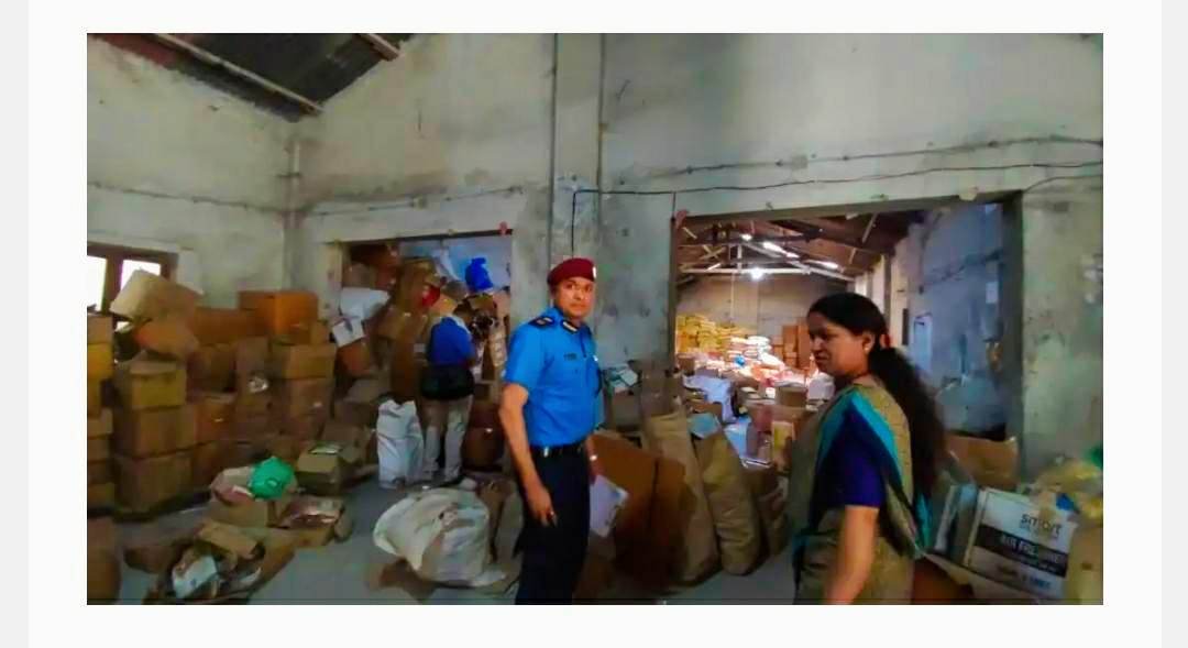 वीरगन्जमा उद्योगीको कालाबजारी २ उद्योग सिल ९१ लाखको ड्राइफुड्स जफत