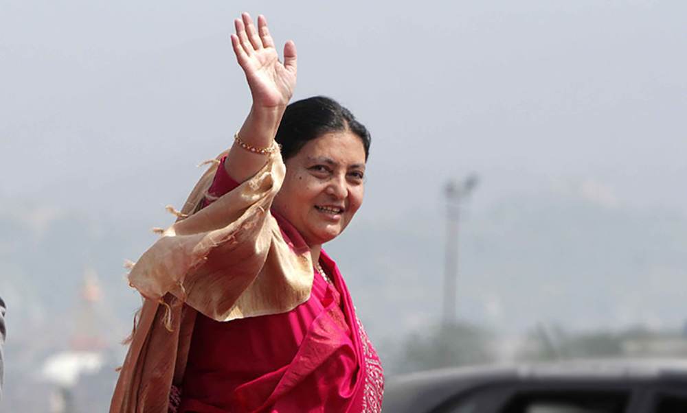 आईतबारदेखि सकियो राष्ट्रपति बिद्यादेबी भण्डारीको कार्यकाल निजी निवासमा सर्ने तयारी
