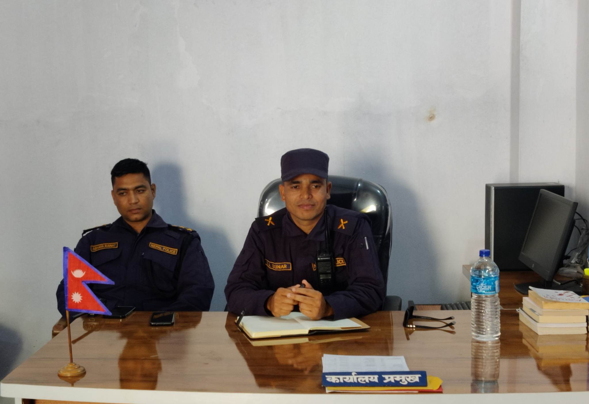 अपराधमुक्त समाजको लागि प्रहरीलाई सहयोग गर्न आग्रह इन्स्पेक्टर : सुनार