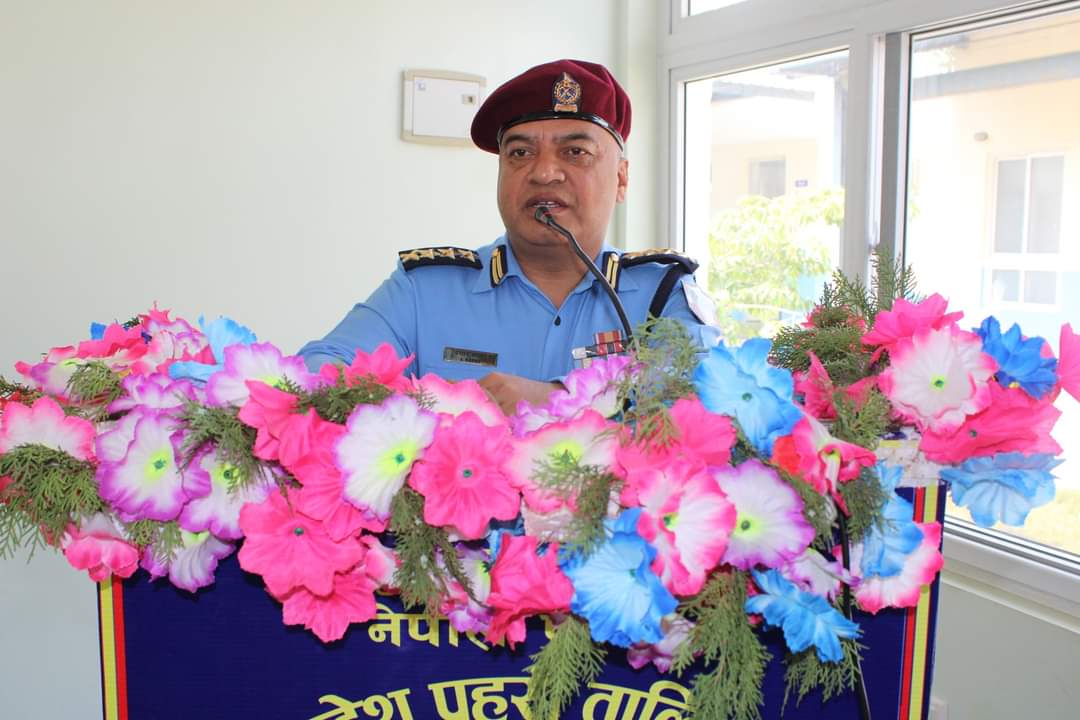 मधेस प्रदेश प्रहरी तालिम केन्द्र जनकपुरले एसएसपी कार्कीद्वारा तालिम समापन