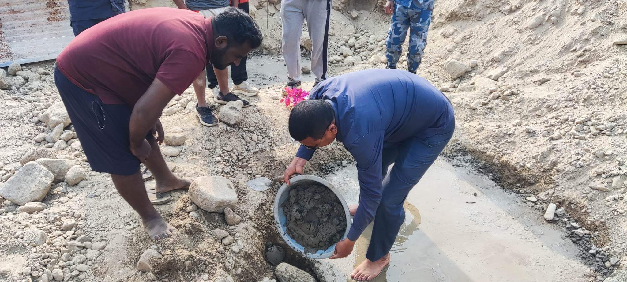 राजपुरको खाङ्ग्रा नाकामा तीन कोठे प्रसूति गृहको शिलान्यास,इन्डिया जाने समस्याबाट मुक्त