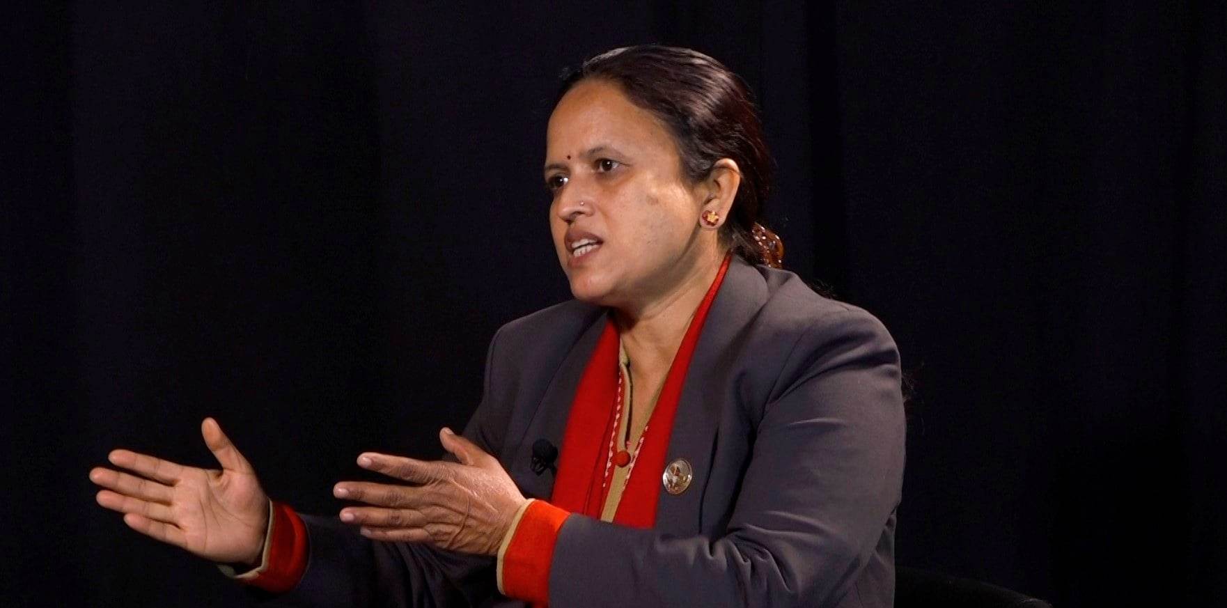 सञ्चार मन्त्री रेखा शर्मा वैशाख १४,१५ १६ गते हुने कार्यक्रममा दाङमा सहभागी