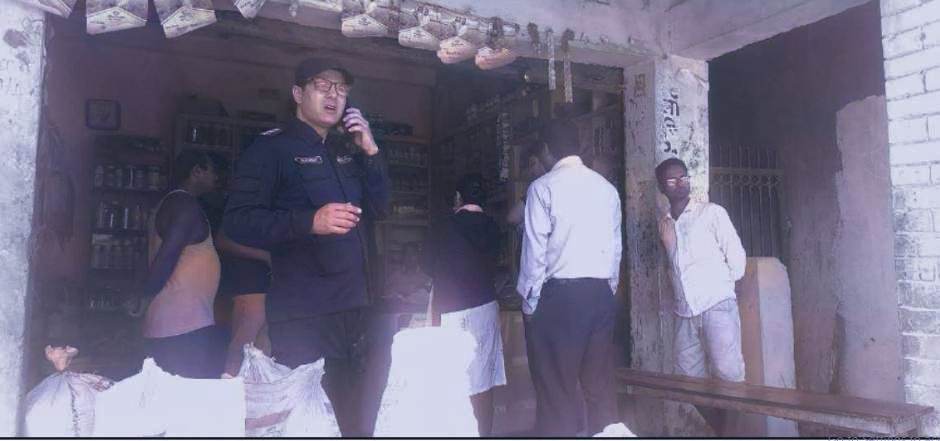 भनसार छलिगरि लाएकाे मल राजस्व बिभागले छापा मारी नियन्त्रणमा