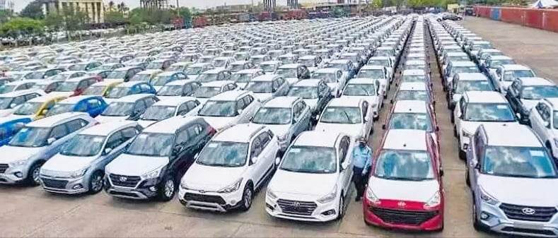 आर्थिक गतिविधि सुस्ताएसँगै बिरगंज भन्सारमा गाडी थुप्रिने क्रम धेरै