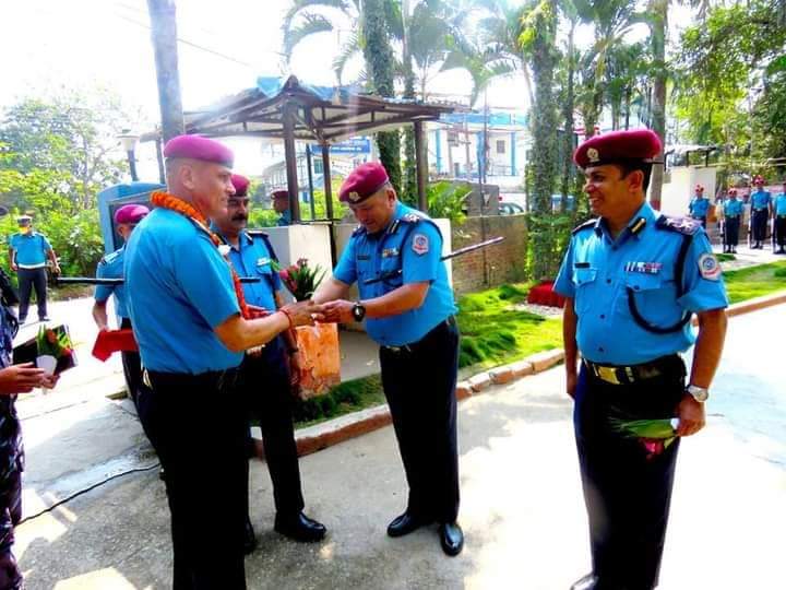 मधेस प्रदेश प्रहरी प्रमुख वरिष्ठ एसएसपी जनक भट्टराईद्वारा पदभार ग्रहण