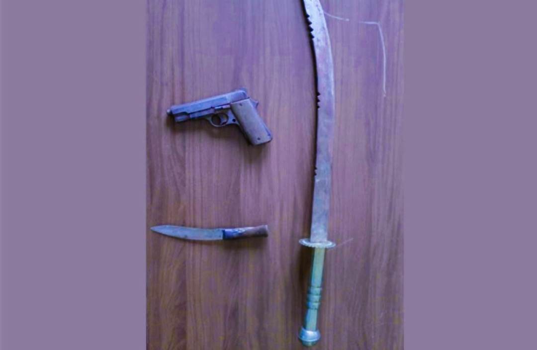 सर्लाहीबाट अवैध हतियारहरु बरामद