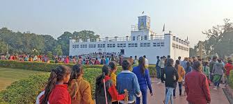 लुम्बिनीमा पर्यटकहरुको चहलपहल धेरै