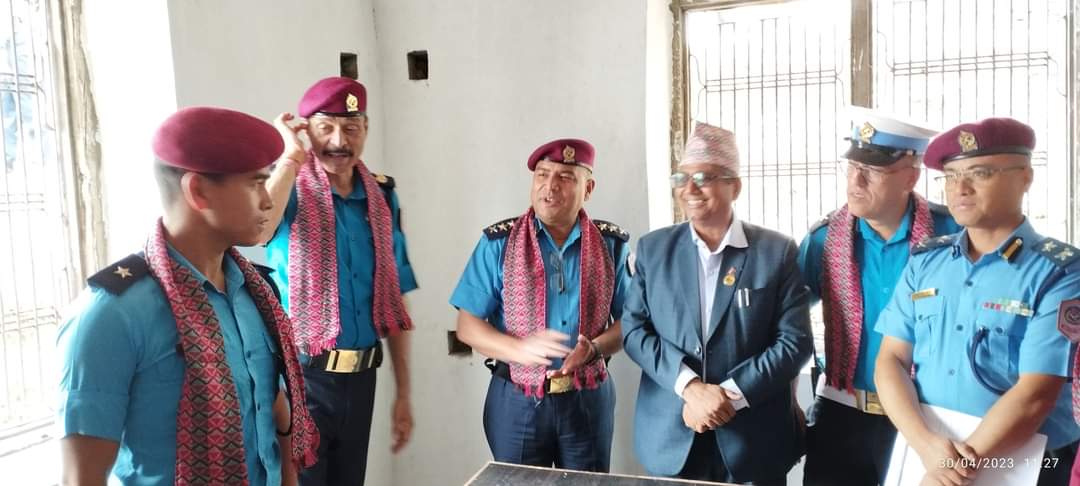 अस्थायी प्रहरी पोष्ट छिल्लीकोट दाङको उद्घाटन डिआईजी जोशीद्वारा सम्पन्न