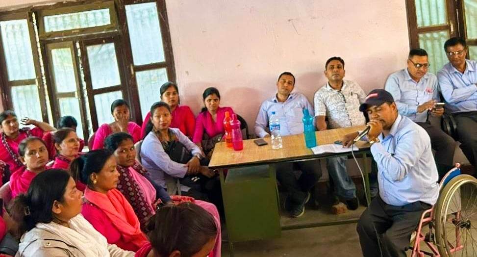 नगरप्रमुख स्तरीय निर्णय फिर्ता नभएसम्म संघर्षमा उत्रने उपमहानगरलाई अस्थायी शिक्षकको चेतावनी