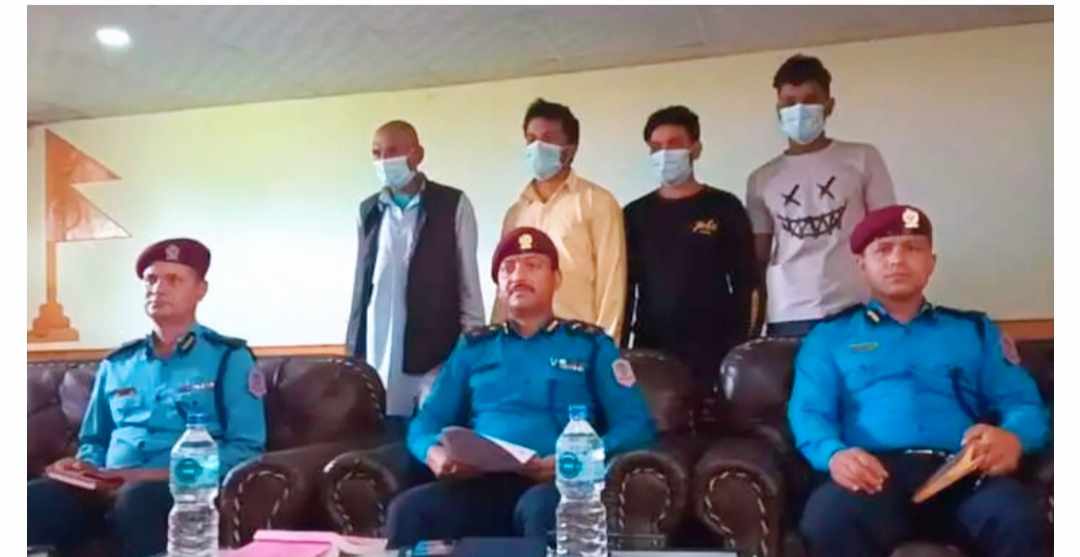 अर्घाखाँचीको विभिन्न जंगलमा आगो लगाउने चार जना पक्राउ