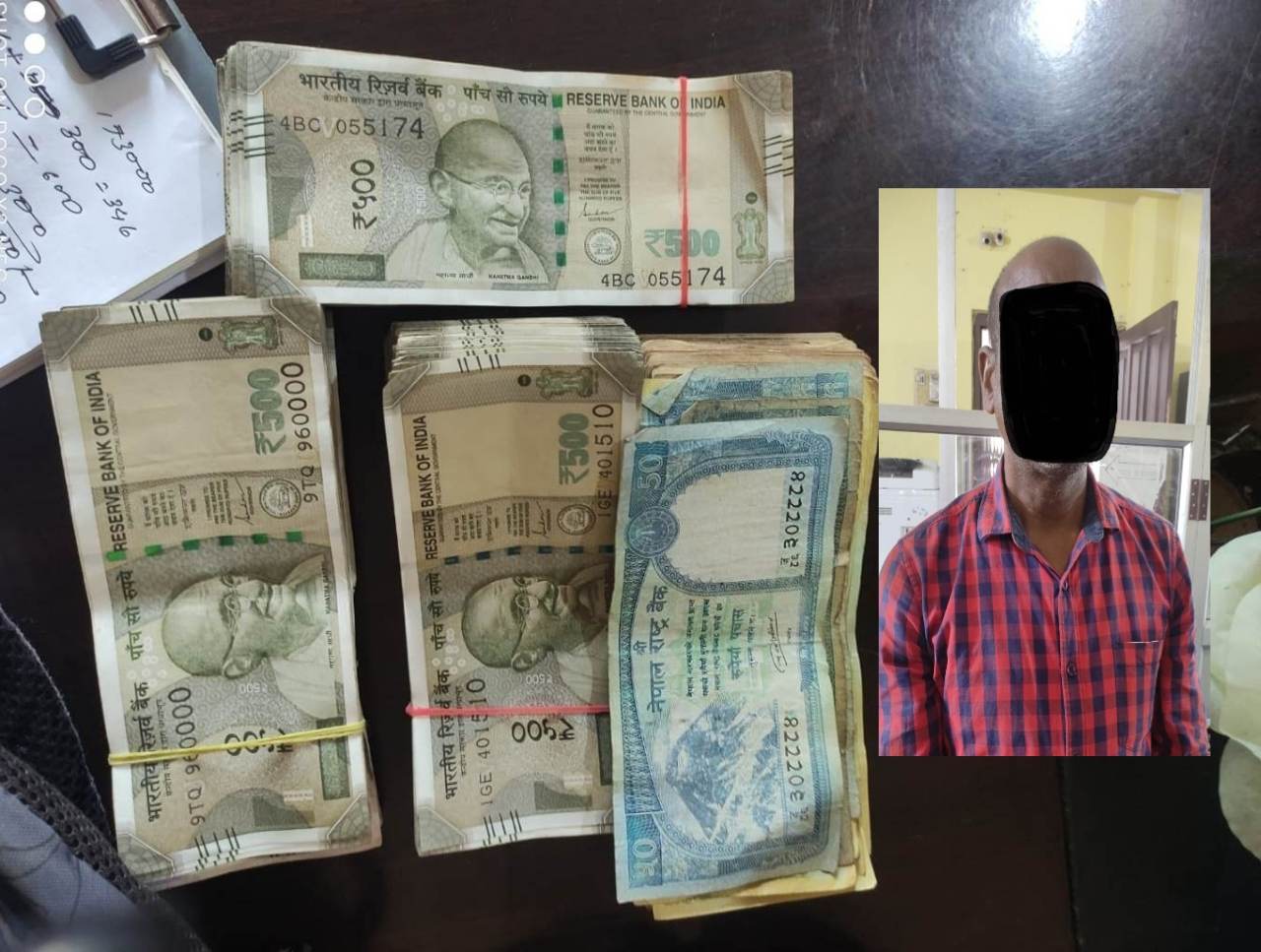 भारतीय नोट १ लाख तिहत्तर हजार मोटरसाइकलसहित १ जना पक्राउ