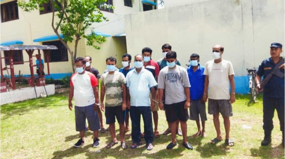 कंचनपुरमा लामो समयसम्म नक्कली मेडिकल चलाउने ११ जना भारतीयहरु पक्राउ