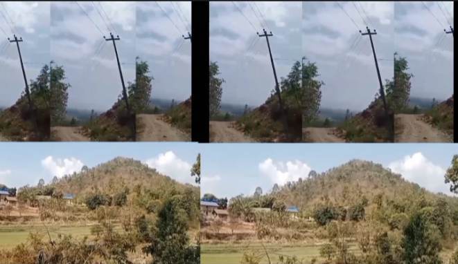 ६० बर्ष पुरानाे बस्ति फुर्केसल्लिमा बत्ति बले पछि स्थानिहरु हर्सित खुशियाली