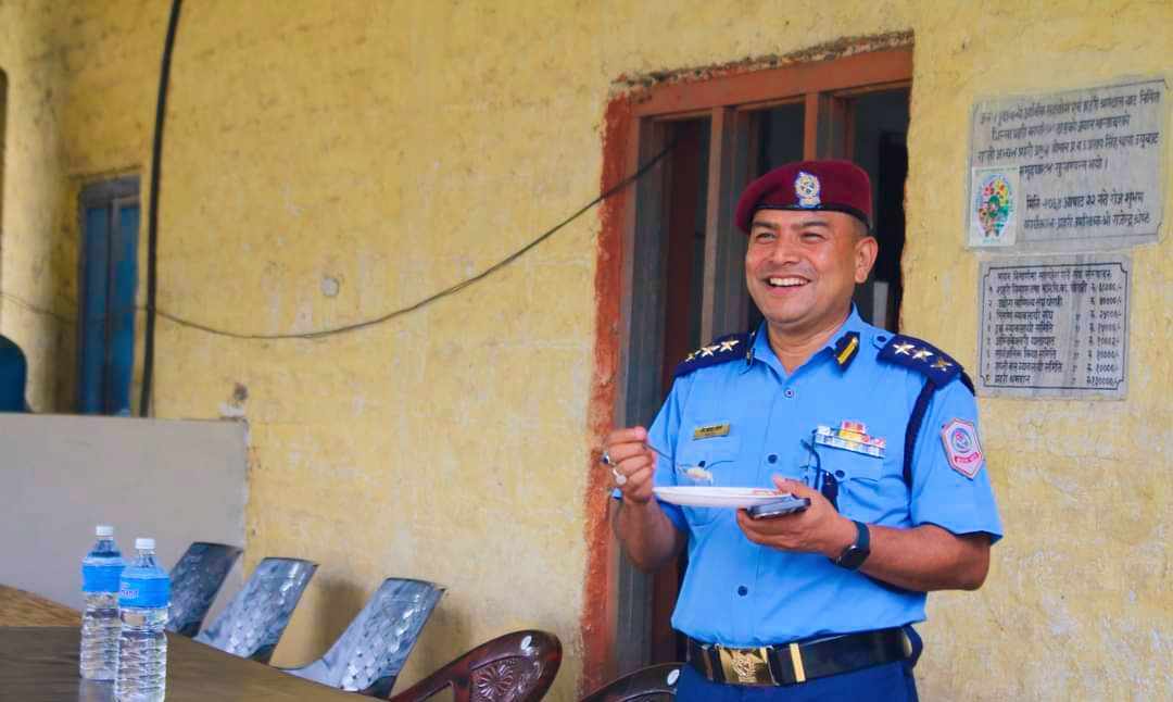 जिल्ला प्रहरी दाङमा राष्ट्रिय धान दिवस तथा दही चिउरा खाने कार्यक्रम सम्पन्न
