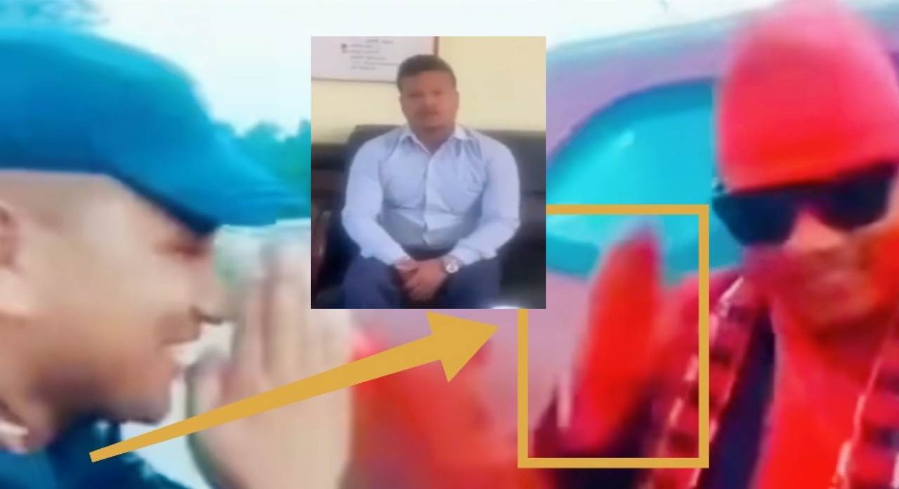 रेशमलाई स्वागत गरेको भिडियो खिच्ने पत्रकारलाई डीएसपी उद्धवसिंहले धम्काए भिडिओ भाइरल