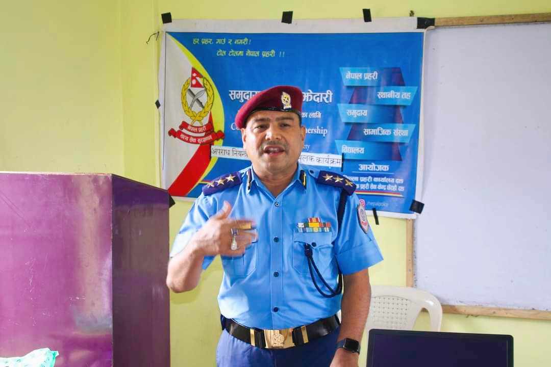 एसपी वली अपराध मुक्त समाजको लागि युवा सचेतना कार्यक्रम लिएर क्याम्पसमा