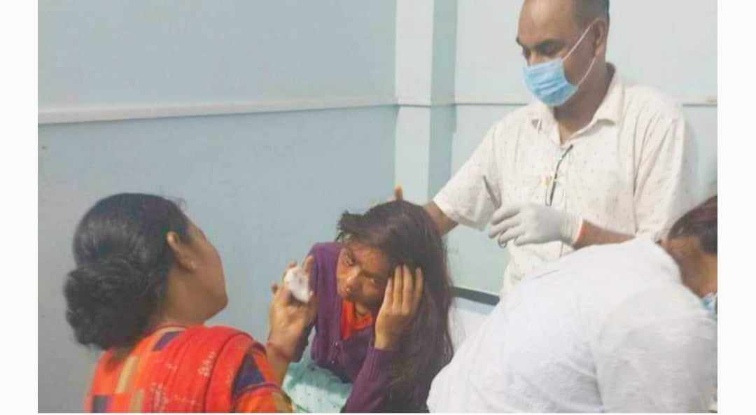 कञ्चनपुरमा बाघको आक्रमणमा एक महिला गम्भीर घाइते