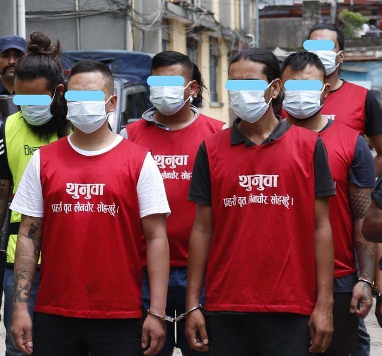 काठमाडौं ठमेलको एक क्लवमा कुटपिट गरि फरार डनहरु प्रहरी नियन्त्रणमा