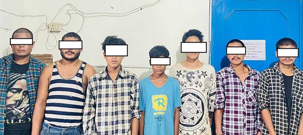 दाङ प्रहरीले अपहरण र शरीर बन्धक आरोपमा ७ जना पक्राउ