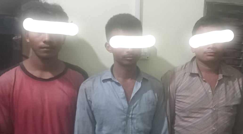 दाङको गढवामा तस्कर गरि ल्याउदै गरेको सालको काठ सहित ३ जना पक्राउ