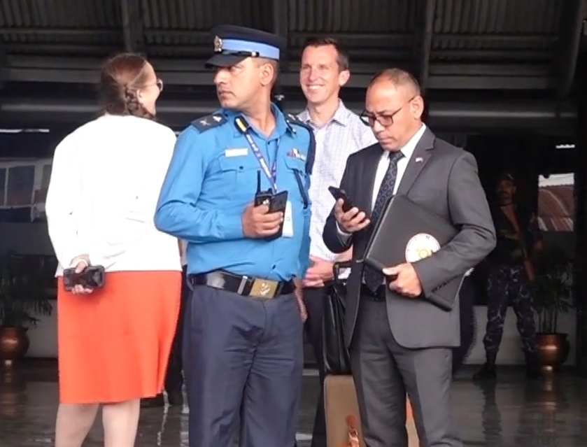 नेपालमा एमसीसी कार्यान्वयन गराउन एमसीसी अमिरिकी उपाध्यक्ष क्यामरुन काठमाडौंमा