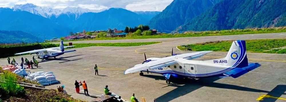 मौसमका कारण हिमाली जिल्लामा हवाई सेवा बन्द