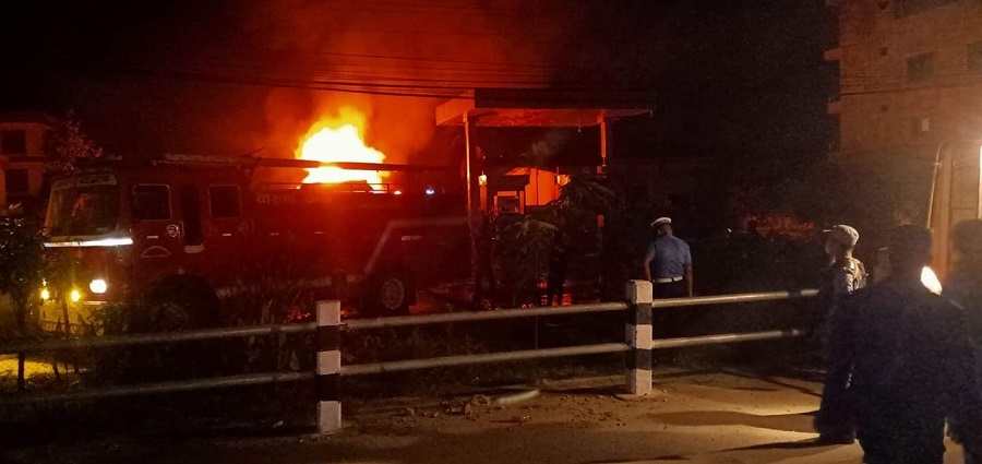 पेट्रोल पम्पमा आगलागी हुँदा २७ जनाको मृत्यु ६० जनाभन्दा बढी घाइते