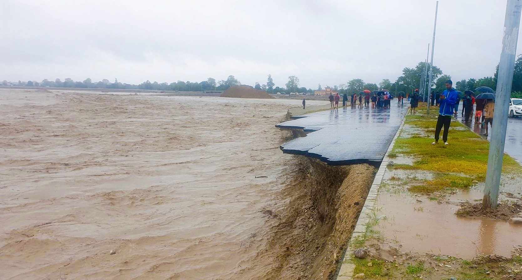 बर्षाले महाकाली नदीले पार गर्‍यो सतर्कता अपनाउन पूर्वानुमानको अनुरोध