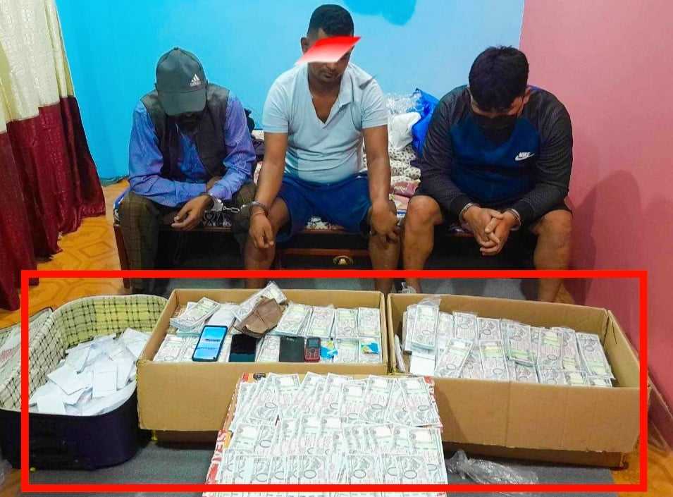 नक्कली नोटसहित काठमाडौंबाट ३ जना पक्राउ