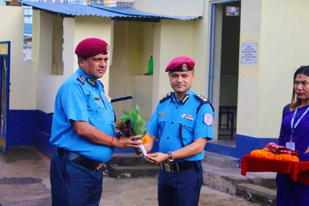 AIG भण्डारी दाङको निरीक्षणमा प्रहरी कार्यदक्षता मूल्याङ्कन Police Baton २०८० सम्पन्न