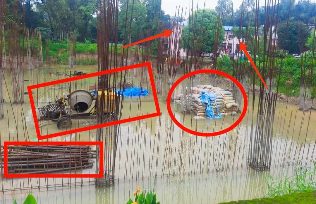 घोराही उपमहानगरकै पछाडी निर्माण कार्यको हरिबिजोग :२० करोड बढीको भवन अलपत्र अबस्थामा