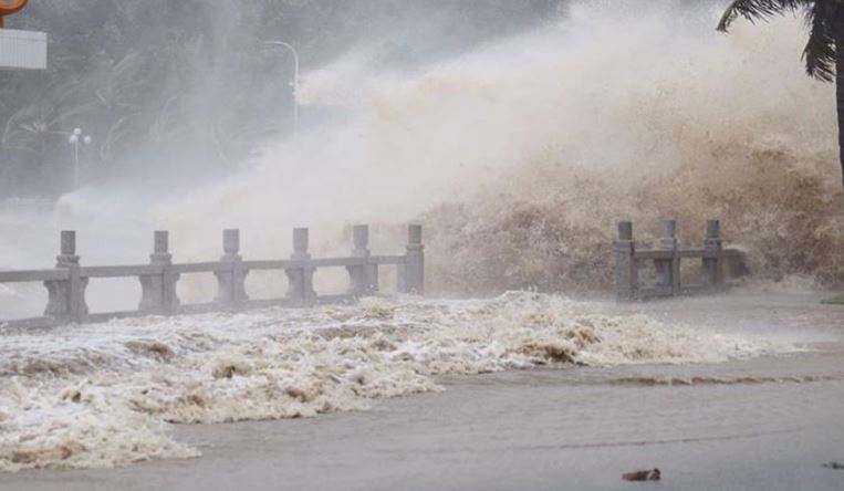 चीनमा आँधीका कारण ५ जनाको मृत्यु ४ जना गम्भीर घाइते