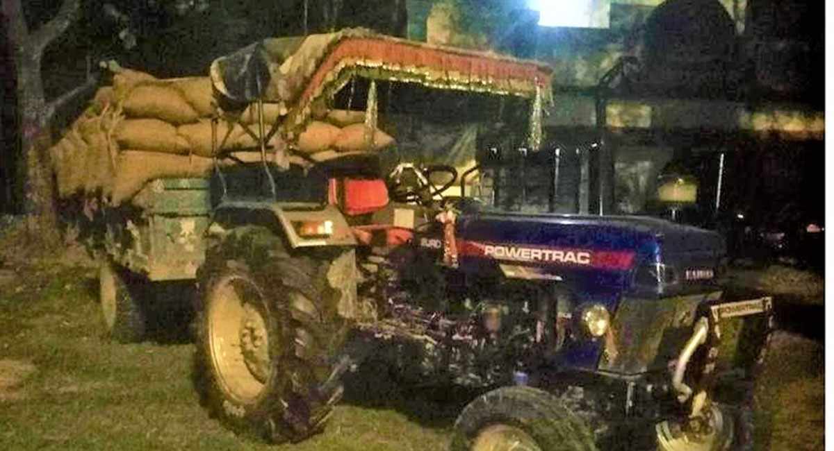 भारतबाट तस्करी गरेर ल्याइएको केराउ विराटनगरको बजारबाट सशस्त्र प्रहरीद्वारा पक्राउ