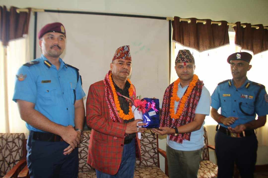 दाङमा एसपी रामबहादुर केसीको स्वागत एसपी वीरबहादुर वलीको भब्य विदाई
