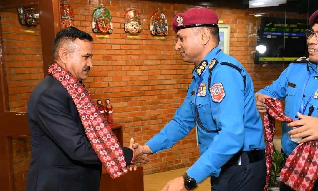 आईजिपी कुँवरको नेतृत्वमा ७ सदस्यीय टोली गणतन्त्र कोरियाबाट स्वदेश फिर्ता