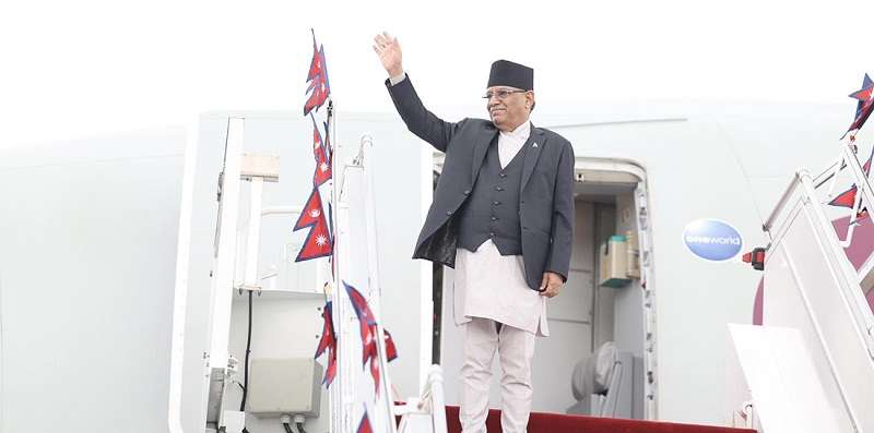 प्रधानमन्त्री प्रचण्ड संयुक्त राष्ट्रसंघको ७८औँ महासभामा भाग लिन अमेरिका जाँदै