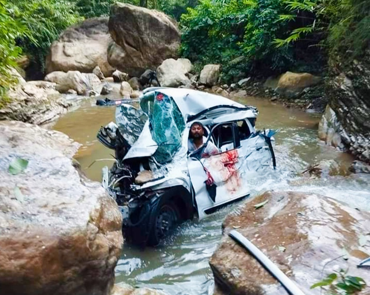 पाल्पामा जीप दुर्घटना हुँदा ६ जनाको मृत्यु एकजना घाइते