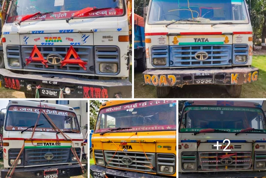 अबैध सामान सहित टिपरहरु बारा प्रहरीको नियन्त्रणमा