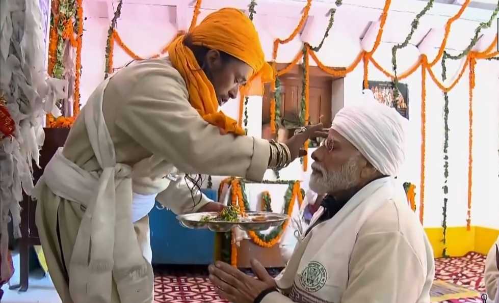 भारतीय प्रधानमन्त्री नरेन्द्र मोदी नेपालको कालापानी क्षेत्रको पूजापाठ र भ्रमणमा