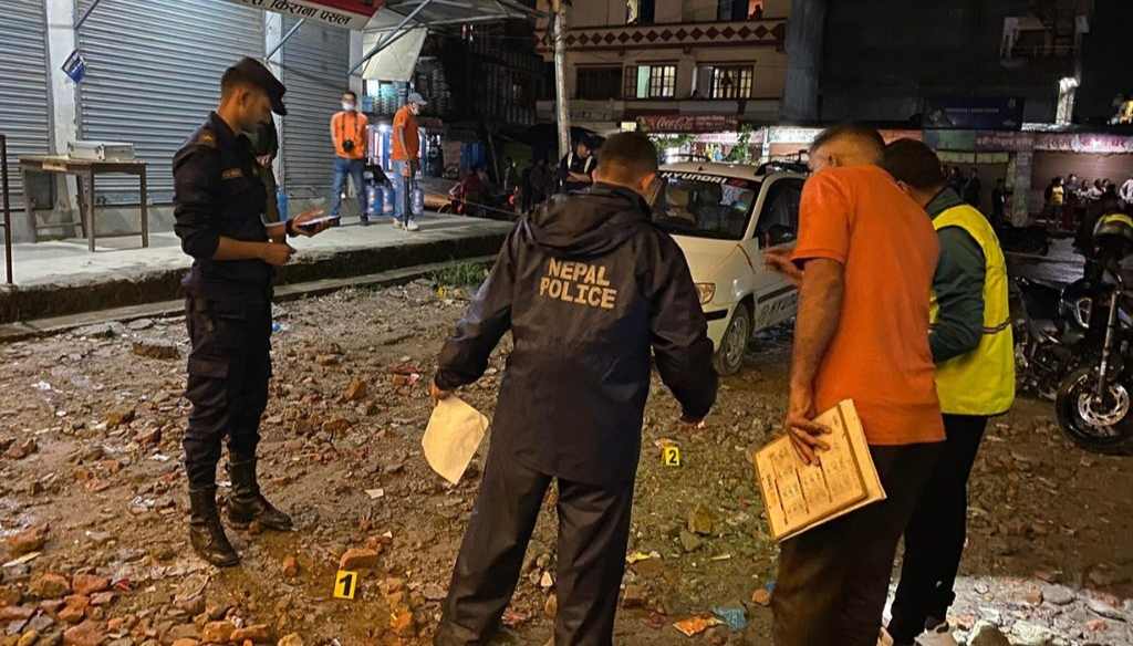 काठमाडौंमा गोली चल्यो १ जना घाइते