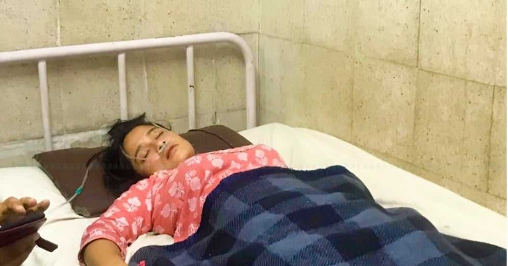 काठमाडौंमा रिगलको आममाफी विरूद्ध अनशन बसेकी भारती मानन्धर अस्पताल भर्ना