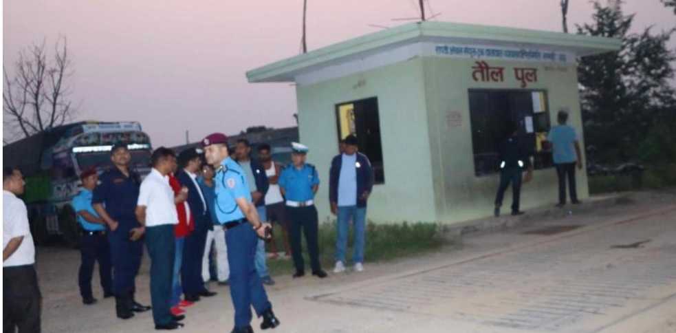 दाङमा दुर्घटना न्यूनीकरण र ओभरलोड नियन्त्रणका लागी संयुक्त अनुगमन